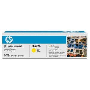 HP CB542A - originální toner HP 125A, žlutý, 1400 stran