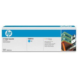 HP CB381A - originální toner HP 824A, azurový, 21000 stran