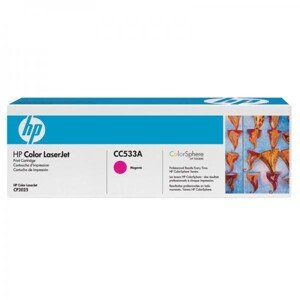 HP CC533A - originální toner HP 304A, purpurový, 2800 stran