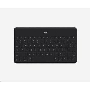 Logitech Bluetooth Keyboard Folio Keys-To-Go, UK - International, Black, Apple