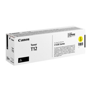 CANON T-12 Y - originální toner, žlutý, 5300 stran