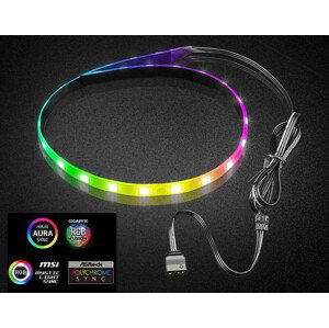 1stCOOL LED pásek AURA EVO ARGB LED, pásek 3-pin, ARGB strip, 30cm