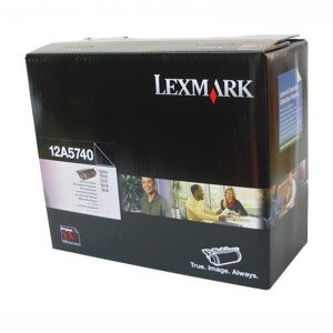 LEXMARK 12A5740 - originální toner, černý, 10000 stran