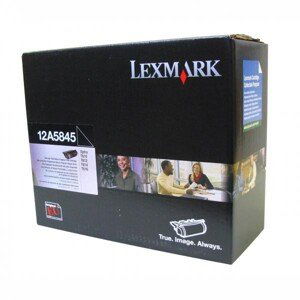 LEXMARK 12A5845 - originální toner, černý, 25000 stran