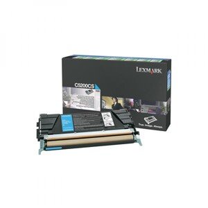 LEXMARK C5200CS - originální toner, azurový, 1500 stran