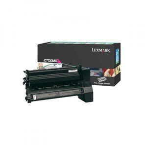 LEXMARK C7720MX - originální toner, purpurový, 15000 stran