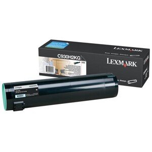 LEXMARK C930H2KG - originální toner, černý, 38000 stran