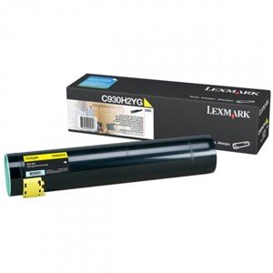 LEXMARK C930H2YG - originální toner, žlutý, 24000 stran