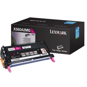 LEXMARK X560A2MG - originální toner, purpurový, 4000 stran