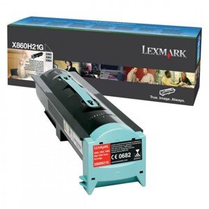 LEXMARK X860H21G - originální toner, černý, 35000 stran