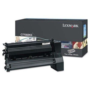 LEXMARK C7702KS - originální toner, černý, 6000 stran