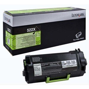 LEXMARK 522X (52D2X00) - originální toner, černý, 45000 stran