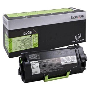 LEXMARK 522H (52D2H00) - originální toner, černý, 25000 stran