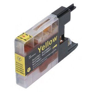 BROTHER LC-1280-XL - kompatibilní cartridge, žlutá, 1200 stran