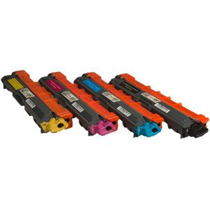 MultiPack BROTHER TN-241,TN-245 - kompatibilní toner, černý + barevný, 2500/3x2200