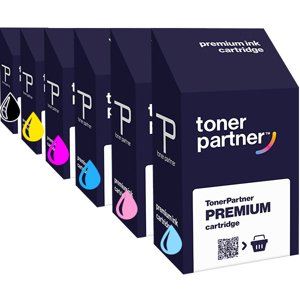 MultiPack EPSON T0487 (C13T04874010) - kompatibilní cartridge, černá + barevná, 6x18ml