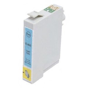 EPSON T0805 (C13T08054011) - kompatibilní cartridge, světle azurová, 12ml