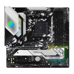 ASRock MB Sc AM4 B550M Steel Legend, AMD B550M, 4xDDR4, HDMI