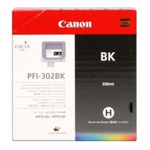 CANON PFI-302 PBK - originální cartridge, fotočerná, 330ml