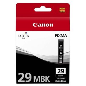 CANON PGI-29 MBK - originální cartridge, matně černá, 36ml