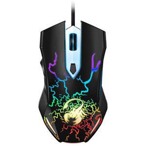 Myš drátová, Genius GX Gaming, černá, optická, 2000DPI