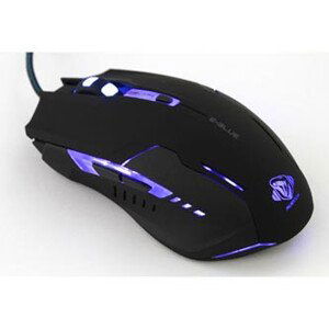 Myš drátová USB, E-blue Auroza G, černá, optická, 3000DPI