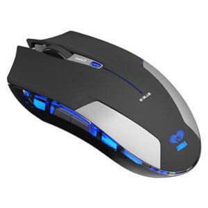 Myš bezdrátová, E-blue Cobra Jr., černá, optická, 1750DPI