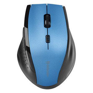 Myš bezdrátová, Defender Accura MM-365, černo-modrá, optická, 1600DPI