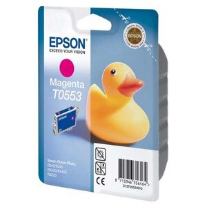 EPSON T0553 (C13T05534010) - originální cartridge, purpurová, 8ml