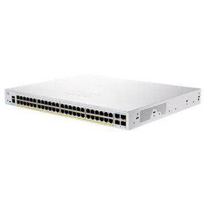 Cisco switch CBS350-48P-4G-EU (48xGbE, 4xSFP, 48xPoE+, 370W)
