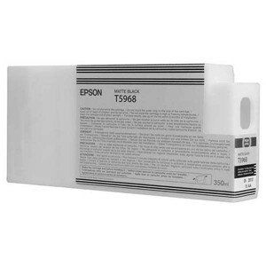 EPSON T5968 (C13T596800) - originální cartridge, matně černá, 350ml