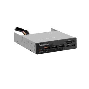 CHIEFTEC čtečka karet CRD-908H, 3, 5\", USB 3.2 Hub