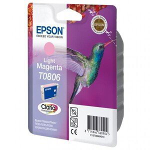 EPSON T0806 (C13T08064011) - originální cartridge, světle purpurová, 7,4ml