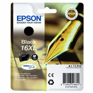 EPSON T1631 (C13T16314010) - originální cartridge, černá