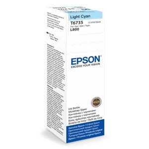 EPSON T6735 (C13T67354A) - originální cartridge, světle azurová, 70ml