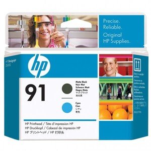 HP C9460A - originální tisková hlava HP 91, azurová