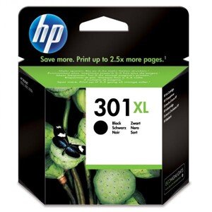 HP CH563EE - originální cartridge HP 301-XL, černá, 8ml