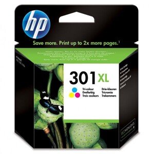 HP CH564EE - originální cartridge HP 301-XL, barevná, 12ml