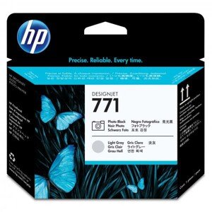 HP CE020A - originální tisková hlava HP 771, světle šedá