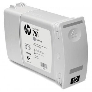 HP CM996A - originální cartridge HP 761, tmavě šedá, 400ml