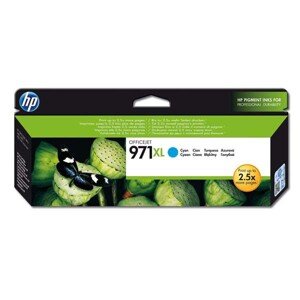 HP CN626AE - originální cartridge HP 971-XL, azurová, 6600 stran