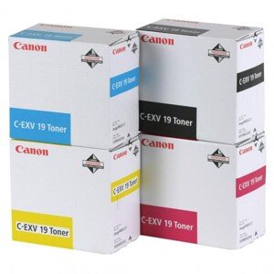 CANON C-EXV19 Y - originální toner, žlutý, 16000 stran