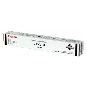 CANON C-EXV34 BK - originální toner, černý, 23000 stran