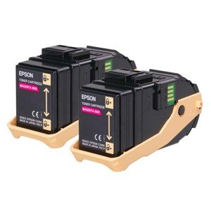 EPSON C13S050607 - originální toner, purpurový, 2x15000