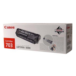 CANON CRG703 BK - originální toner, černý, 2500 stran