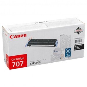 CANON CRG707 BK - originální toner, černý, 2500 stran