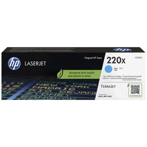 HP W2201X - originální toner HP 220X, azurový, 5500 stran