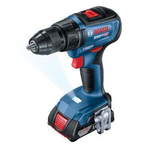 BOSCH GSR 18V-50, akumulátorový vrtací šroubovák, 0 – 460 / 0 – 1.800 ot/min, 10 mm