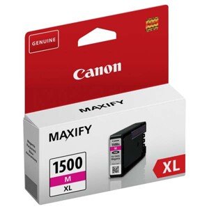 CANON PGI-1500-XL M - originální cartridge, purpurová, 12ml