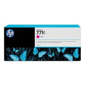 HP B6Y09A - originální cartridge HP 771C, purpurová, 775ml